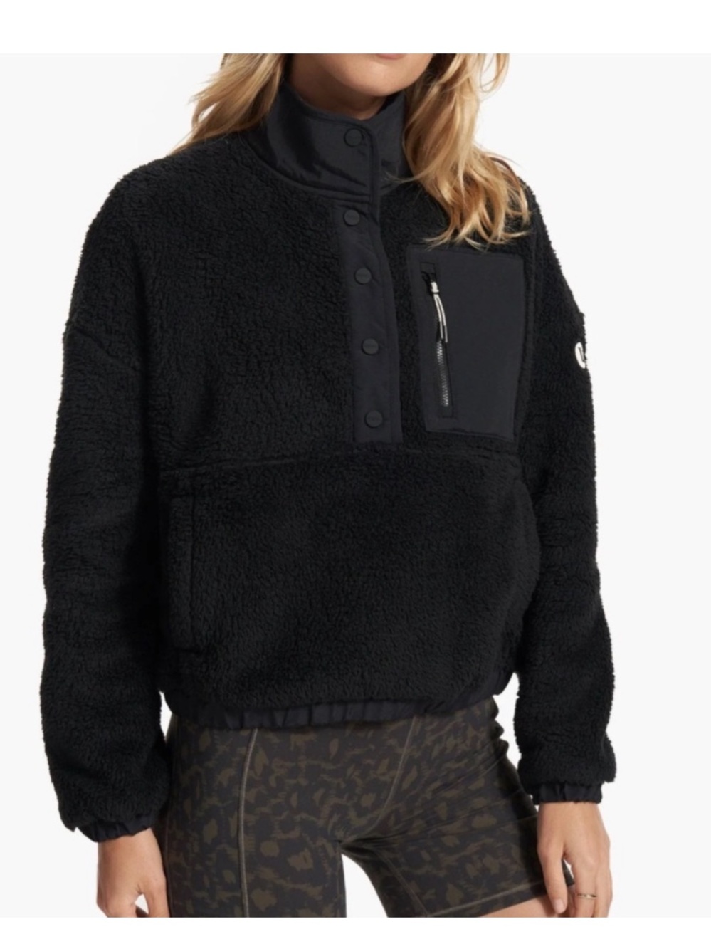 Vuori cozy Sherpa popover - Picture 1 of 4